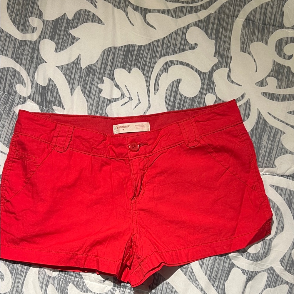 Red Women's Shorts